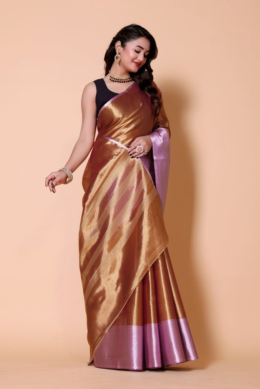 Banarasi Metalic Gold Tissue