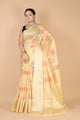 Light Yellow Georgette silk Saree-Mona - AbirabyBeena