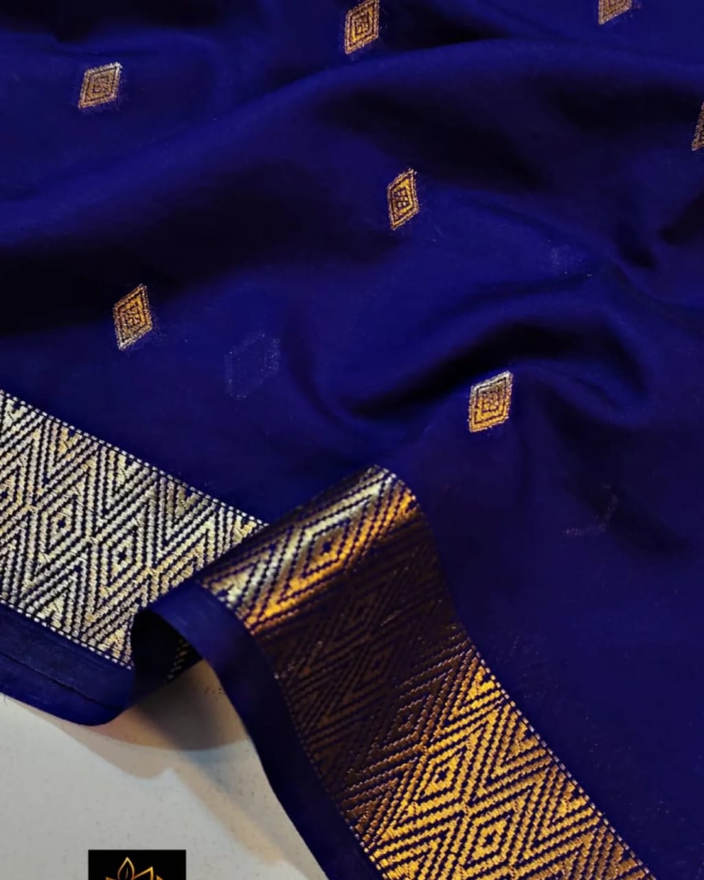 Nayantara Banarasi Silk Saree - Blue