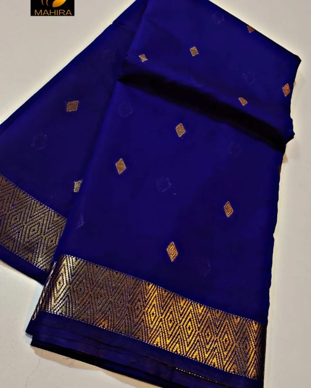 Nayantara Banarasi Silk Saree - Blue