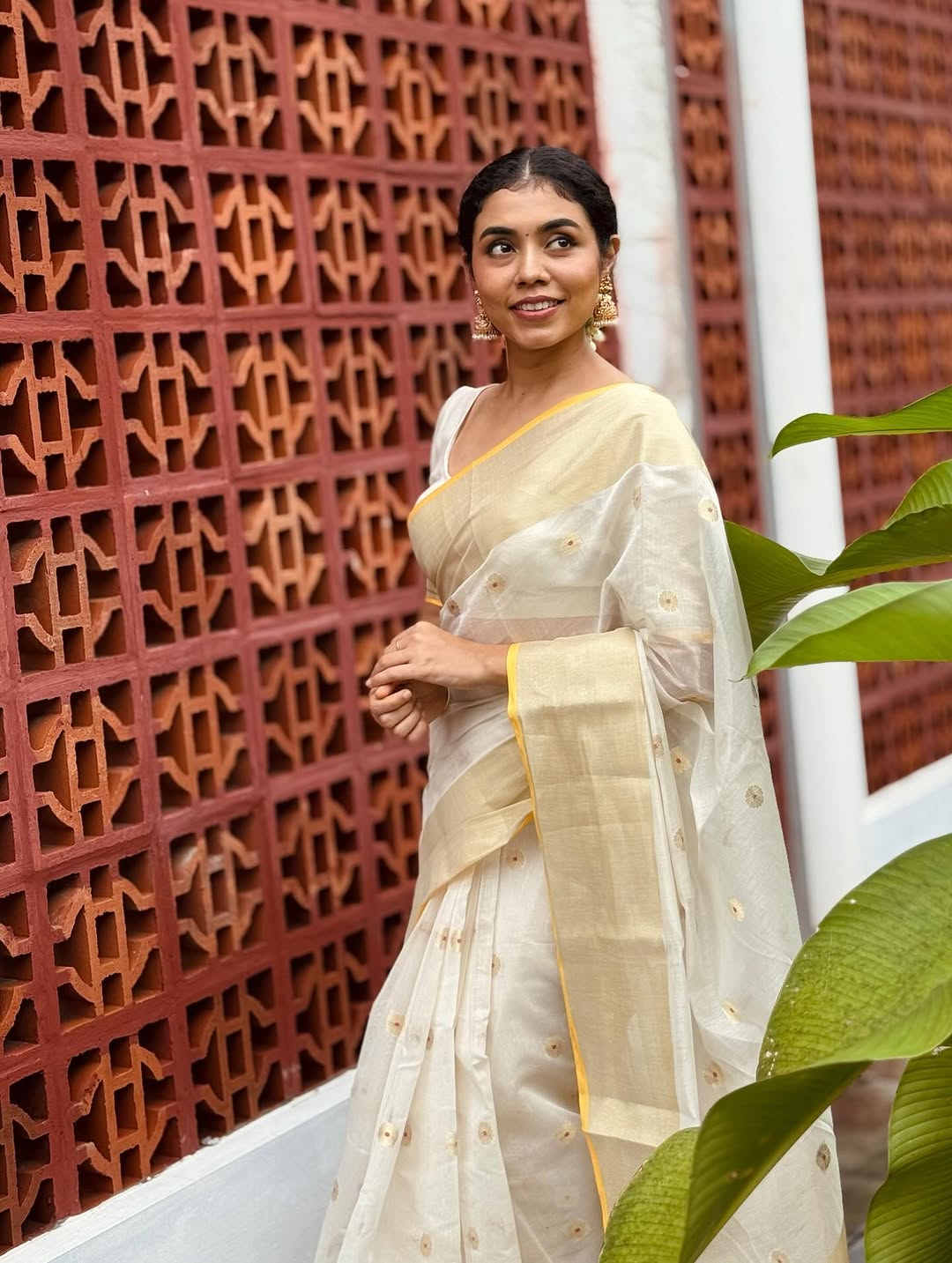 Nita Ambani inspired cotton silk saree