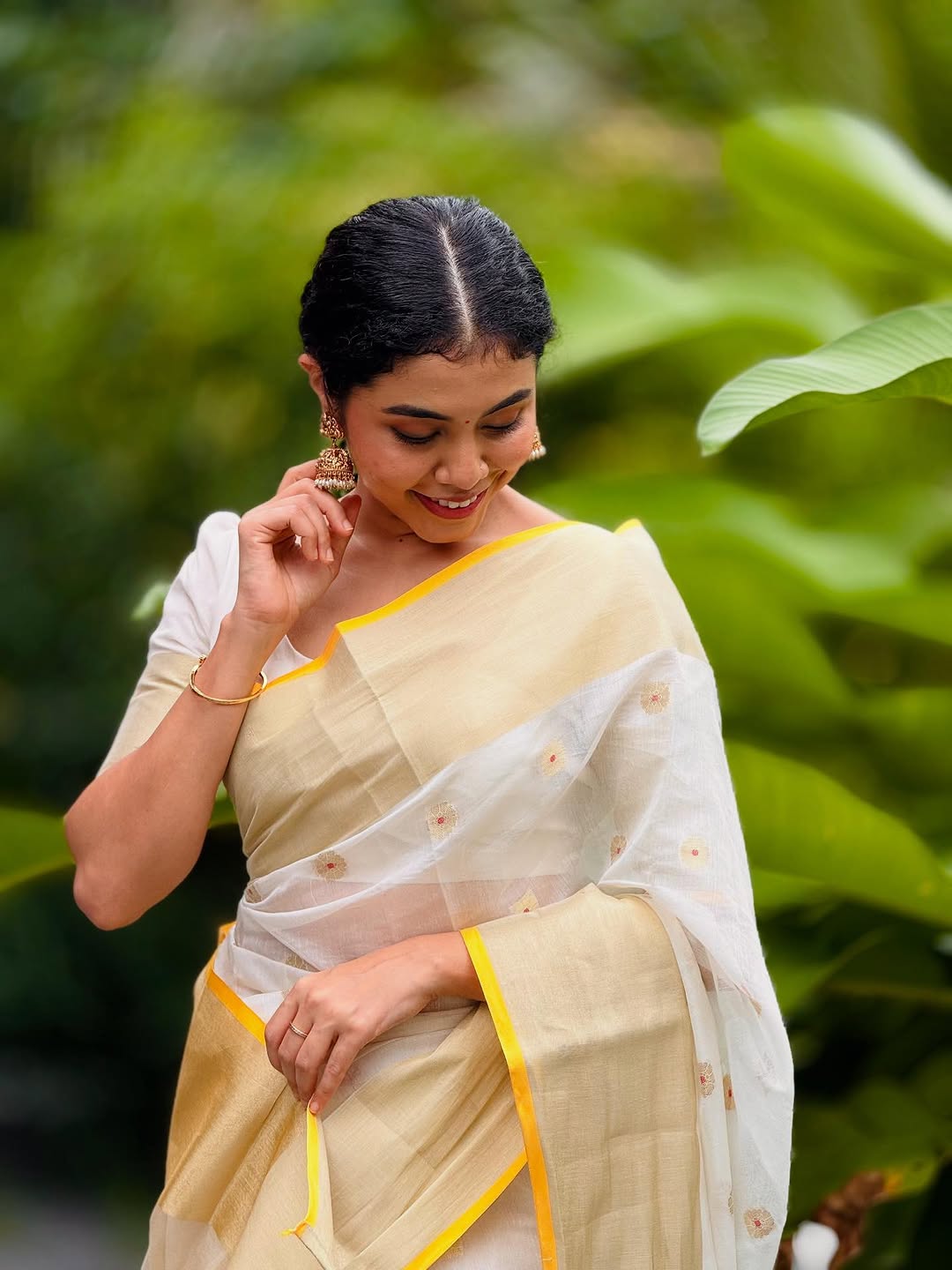 Nita Ambani inspired cotton silk saree