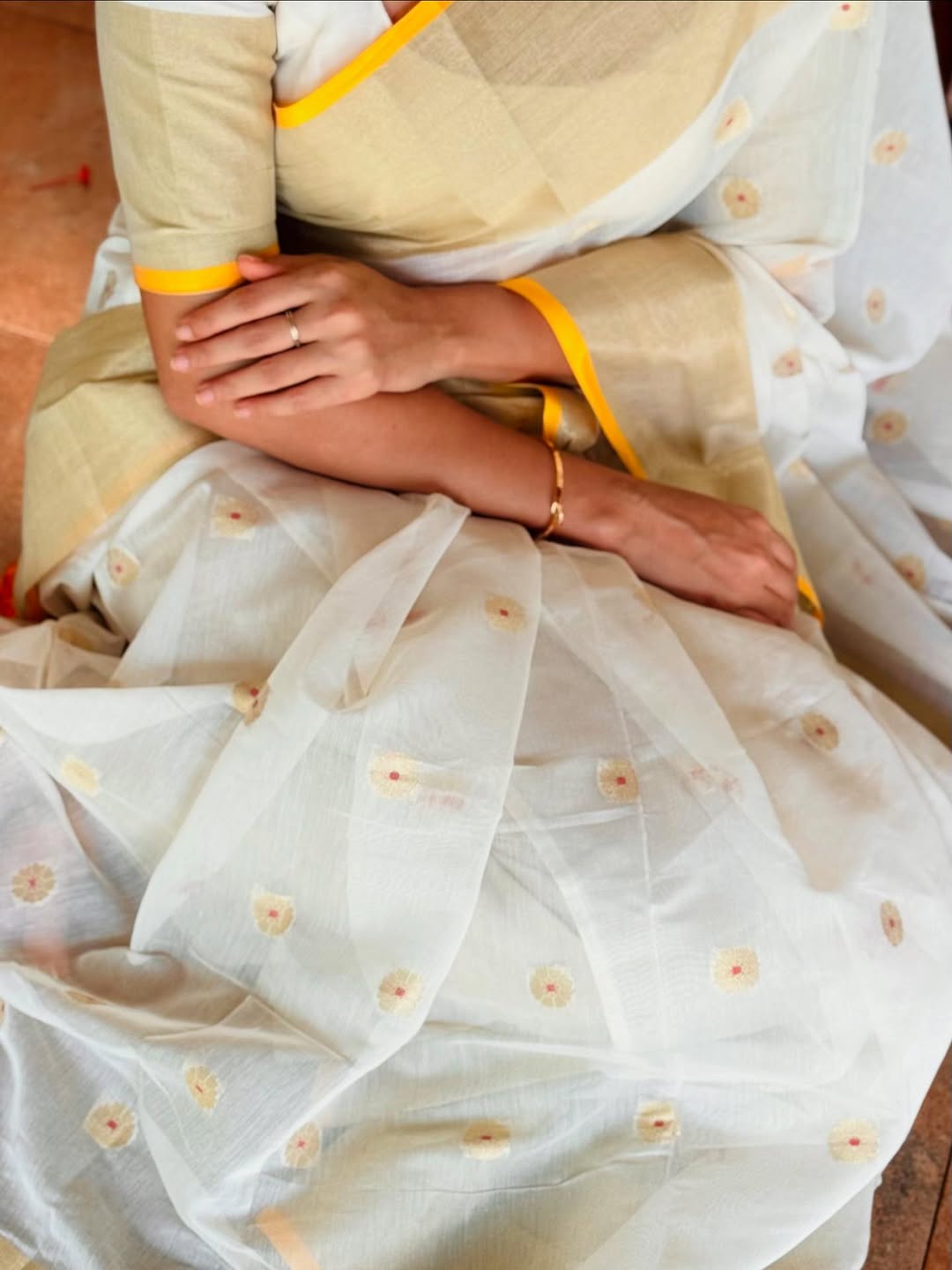 Nita Ambani inspired cotton silk saree