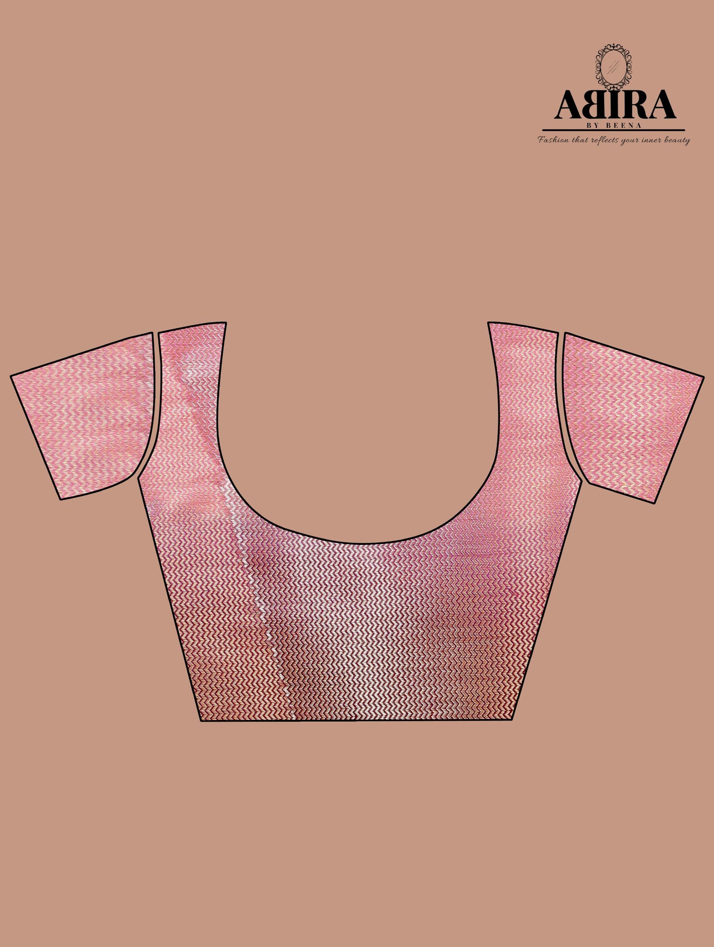 Purple Shaded soft Georgette silk - AbirabyBeena