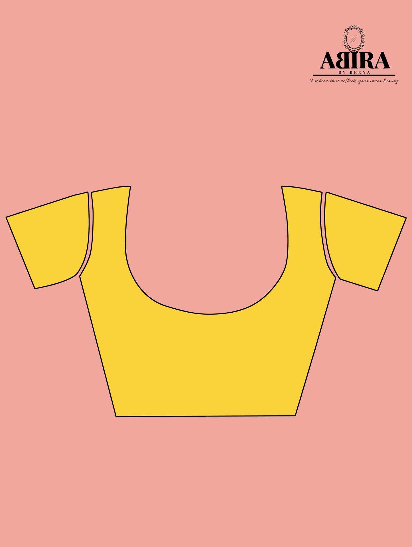 Yellow Banaras Soft Georgette Jaal silk - AbirabyBeena