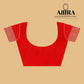 Red Banaras warm silk