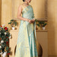 Light Sky Blue Banaras warm silk