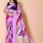 Banarasi Organza Rangkaat saree - Lilac