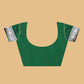 Green Banaras Crepe silk