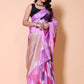Banarasi Organza Rangkaat saree - Lilac