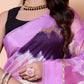 Banarasi Organza Rangkaat saree - Lilac