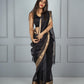 Black Kora Organza Noor soft silk