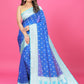 Blue - Sky Blue Katan Georgette Silk
