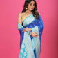 Blue - Sky Blue Katan Georgette Silk