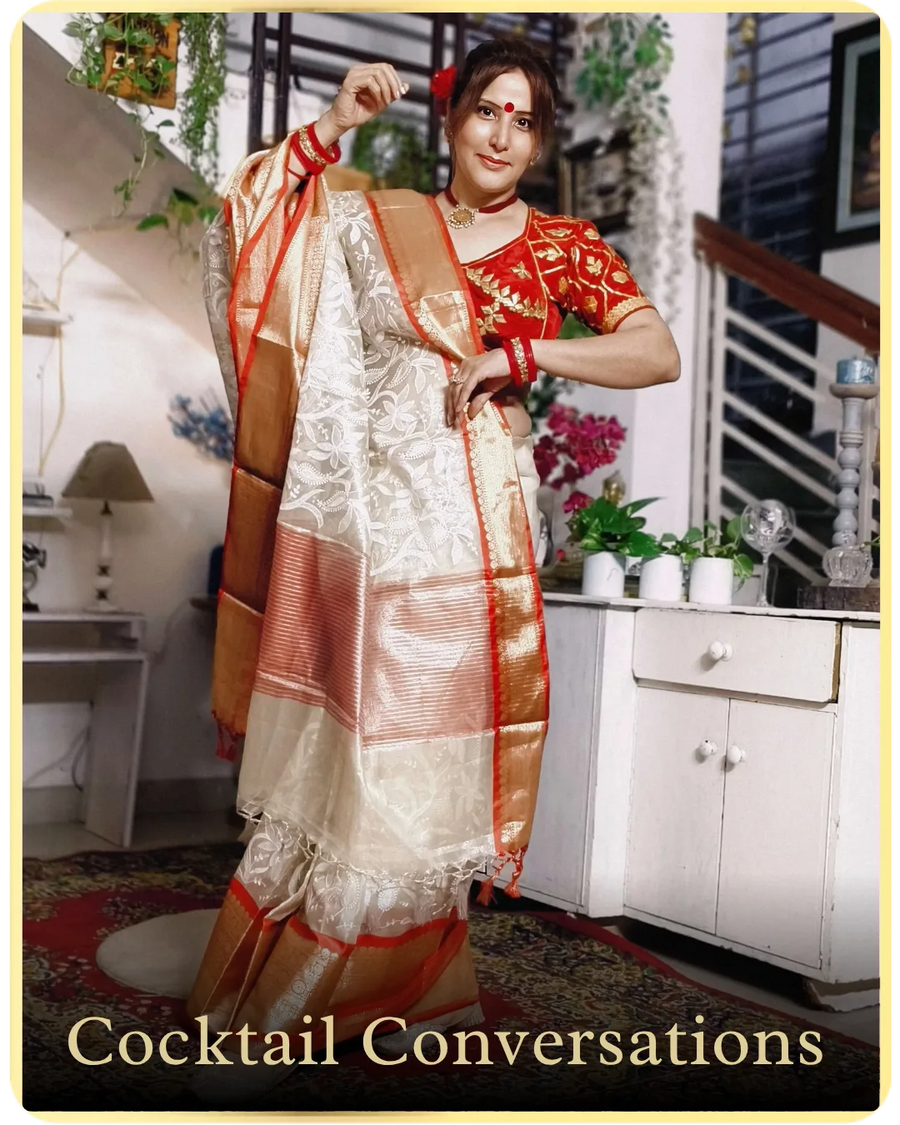 Mirror Work Sarees