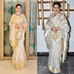 White Kora Organza Noor soft silk