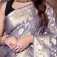 Lilac Jaal Katan Georgette Silk