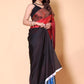 Printed Crepe Silk Saree - Shaded