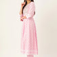 Pink Ethnic Motifs Printed Anarkali Kurta Set with Chiffon Dupatta - AbirabyBeena
