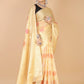 Light Yellow Georgette silk Saree-Mona
