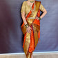Soft Silk Saree – Vibrant Orange