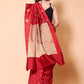Banarasi Raw Mango Weaving Sarees - Red