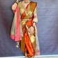 Soft Silk Saree – Vibrant Orange