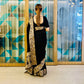 Black Banaras Chiffon silk - Shruti