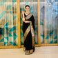 Black Banaras Chiffon silk - Shruti