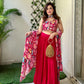 Pristine Elegance: Exquisite Embroidered Pink Sharara Suit Set for Women