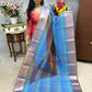 Ombre TISSUE silk Saree - Blue