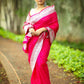 Dark Pink Banaras Crepe silk - AbirabyBeena