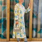 Sky Blue Chikankari Rayon Straight Kurta