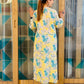 Sky Blue Chikankari Rayon Straight Kurta