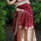 Maroon Katan Silk