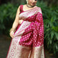 Maroon Katan Silk