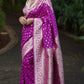 Magenta Katan Silk