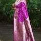 Magenta Katan Silk
