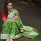 Parrot Green Katan Silk