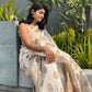 Cream Banaras Crepe Silk - Nethra