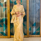 Malaika Arora TISSUE Golden Silk Saree