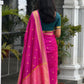Regal Soft Silk Saree – Rani Pink