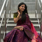 Regal Soft Silk Saree – Plum Purple