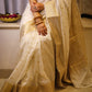 White Banaras Soft Georgette silk
