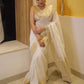 White Banaras Soft Georgette silk