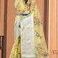 Yellow Kora Organza soft silk - Sara