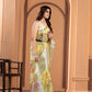 Yellow Kora Organza soft silk - Sara