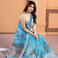 Sky Blue Kora Organza soft silk - Sara