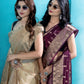 Cream Organza soft silk - Mina