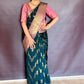 Royal Soft Silk Saree – Dark Bottle Green